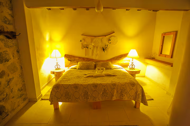villa-flor-de-liz-cama
